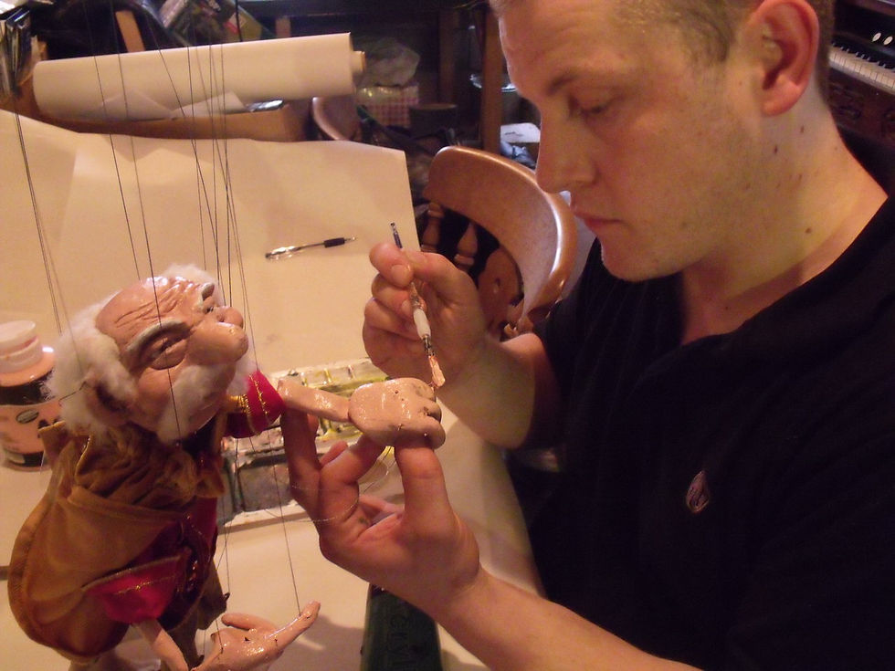 Me Painting the king