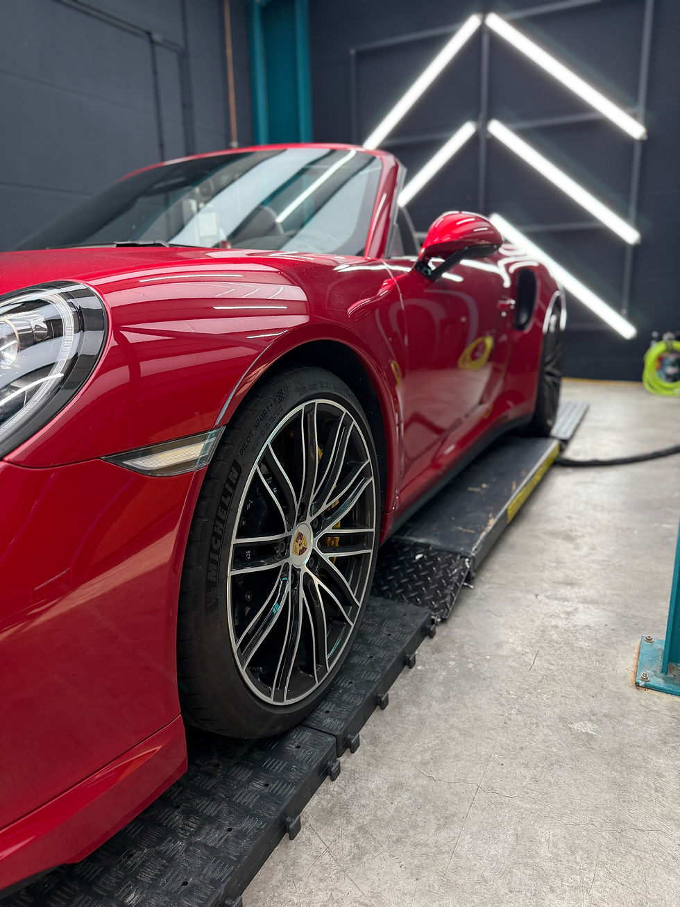 Porsche 991 Turbo Cabrio - Komplettfolierung XPEL Ultimate Fusion