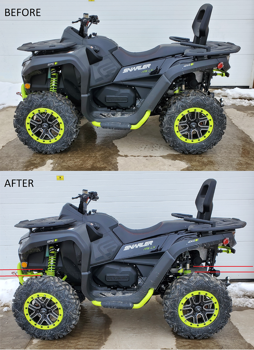 Segway Snarler 2" Lift Kit