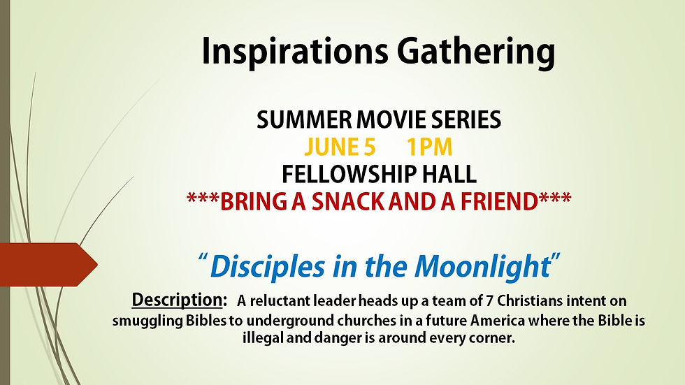 INSPIRATIONS GATRHERING