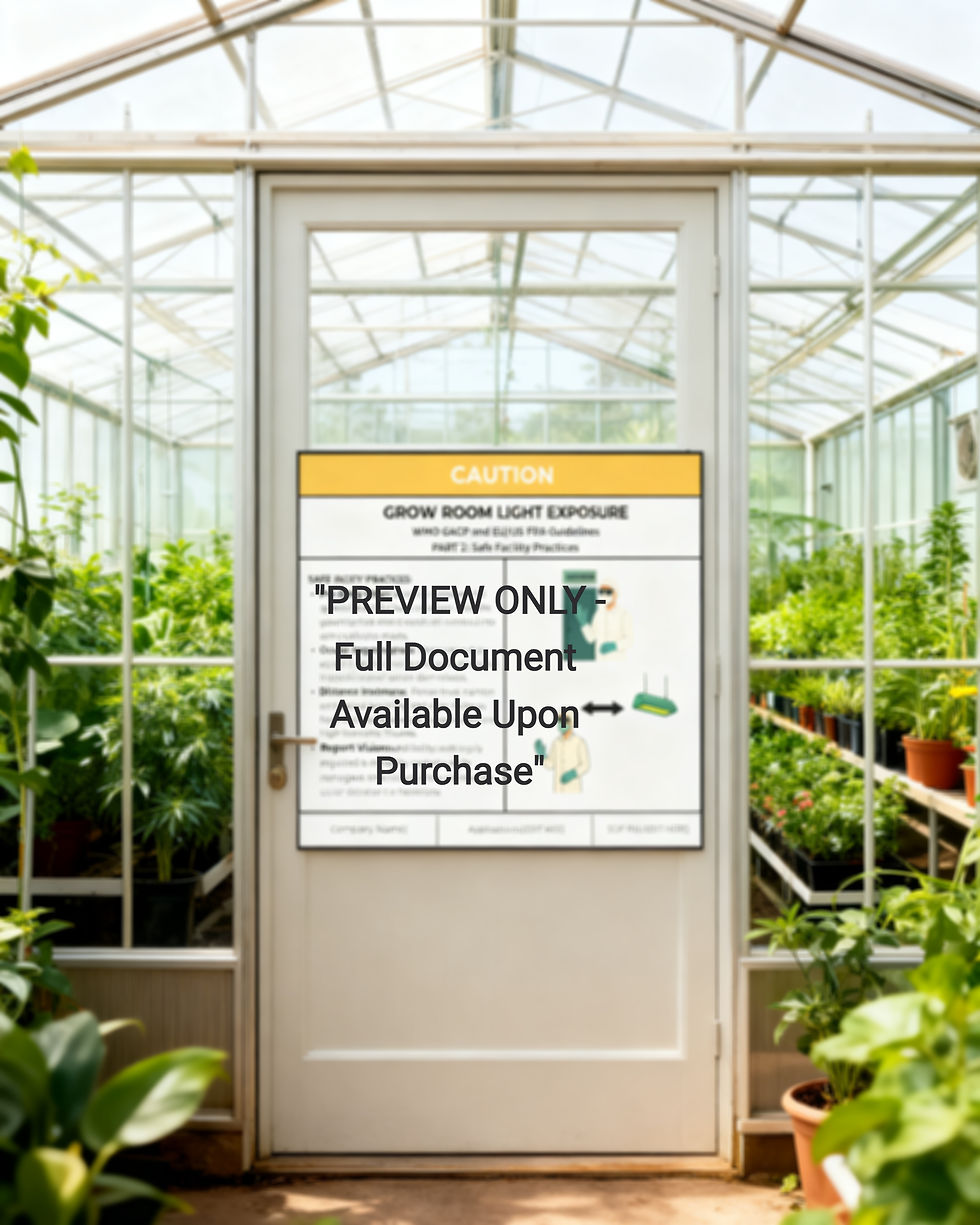 Thumbnail: Cannabis GACP/GMP Operational Safety Risk (2-Pack Suite)