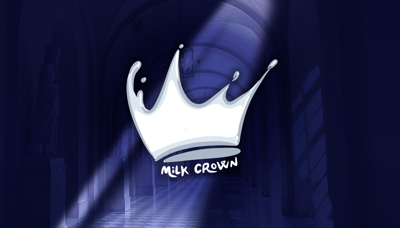 Fun fact, but the name Milk Crown was inspired by the way milk splashes when it hits a surface, and forms a crown shape.