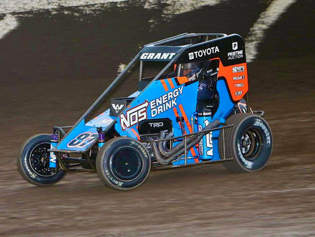 SWEEP DREAMS!GRANT PERFECT AT TRI-STATE’SUSAC INDIANA MIDGET WEEK ROUND