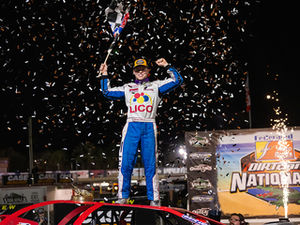 Bobby Pierce Wins DIRTcar Nationals Last Lap Thriller
