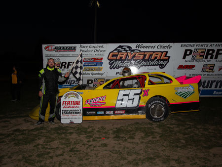 RESULTS: Crystal Motor Speedway, Saturday, June 27, 2026