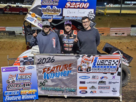 Franek Sweeps USCS Hattiesburg Weekend with Fifth Win in Six Races