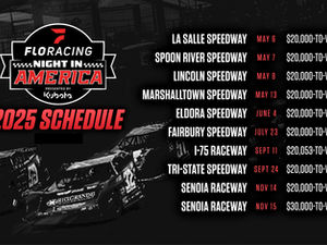2025 FloRacing Night in America presented by Kubota Schedule Unveiled