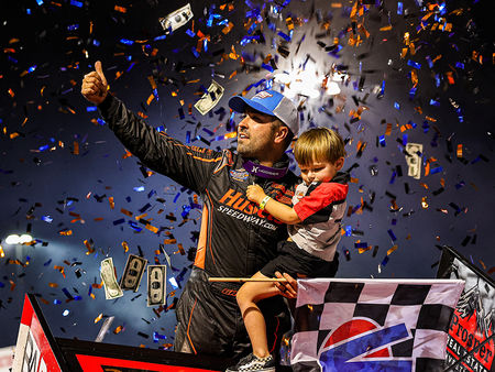 MAKING THE BOSS PROUD: David Gravel Dominates Huset’s High Bank Nationals for Record Payday