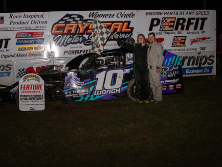 RESULTS: Crystal Motor Speedway, Saturday, May 3, 2025