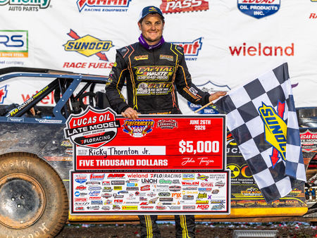 Thornton and Sheppard Collect Friday Night Preliminary Wins at Lernerville