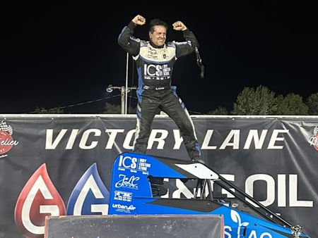 LUX LOOTS MONTPELIER TO WIN MONTPELIER USAC MIDWEST THUNDER OPENER