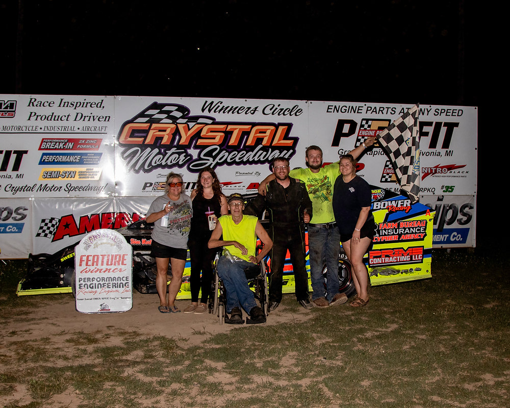 Mark Kohn Racing RESULTS: Crystal Motor Speedway, Thursday, July 3, 2025