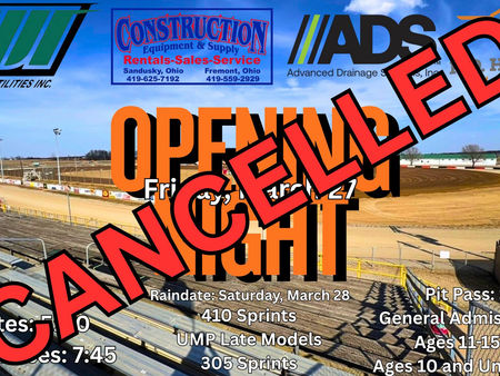 Attica Raceway Park Opener Postponed Again