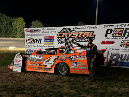 RESULTS: Crystal Motor Speedway, Friday, September 18, 2026