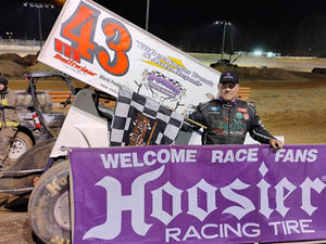 SMITH SLIDES TO SECOND USCS WIN OF THE SEASON IN HUB CITY SPRINT CAR SHOOTOUT FINAL