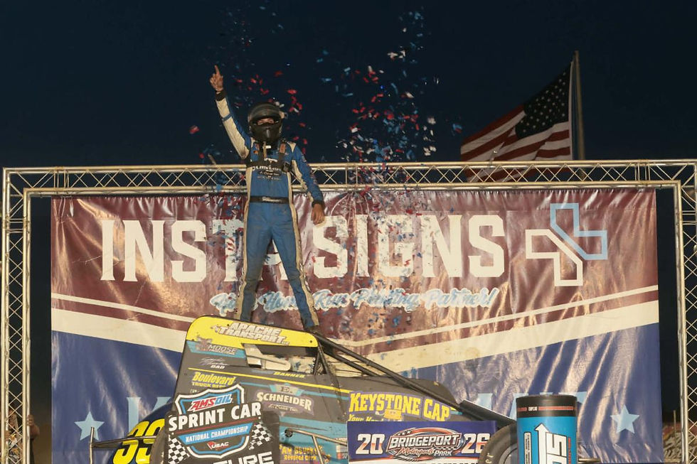TURNAROUND! DANNER GETS USAC EASTERN STORM REDEMPTION AT BRIDGEPORT