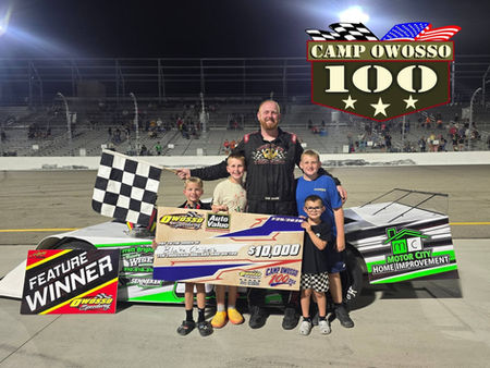RESULTS: Owosso Speedway, Saturday, July 25, 2026