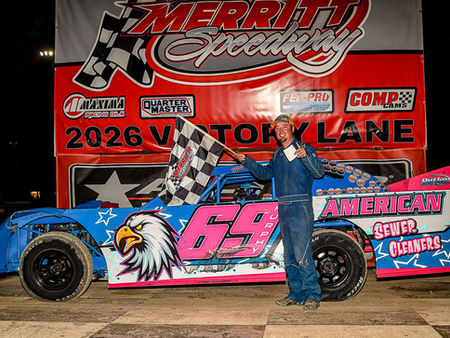 RESULTS: Merritt Speedway, Saturday, August 15, 2026