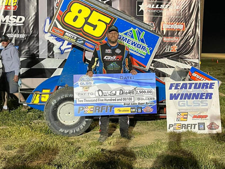 Been Long Enough: Dustin Daggett Breaks Nearly Two Year Winless Streak; Dominates I-96 Speedway