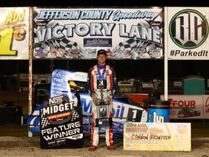 CANNON GOES OFF!McINTOSH MASTERS JEFFERSON COUNTYFOR $10,000 USAC MIDGET SCORE