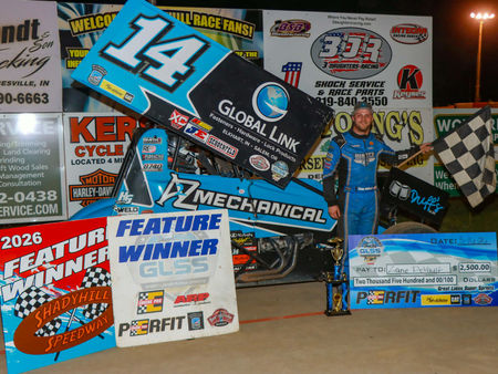 DeVault Evens the Score at Shadyhill Speedway, Wins GLSS Debut Saturday