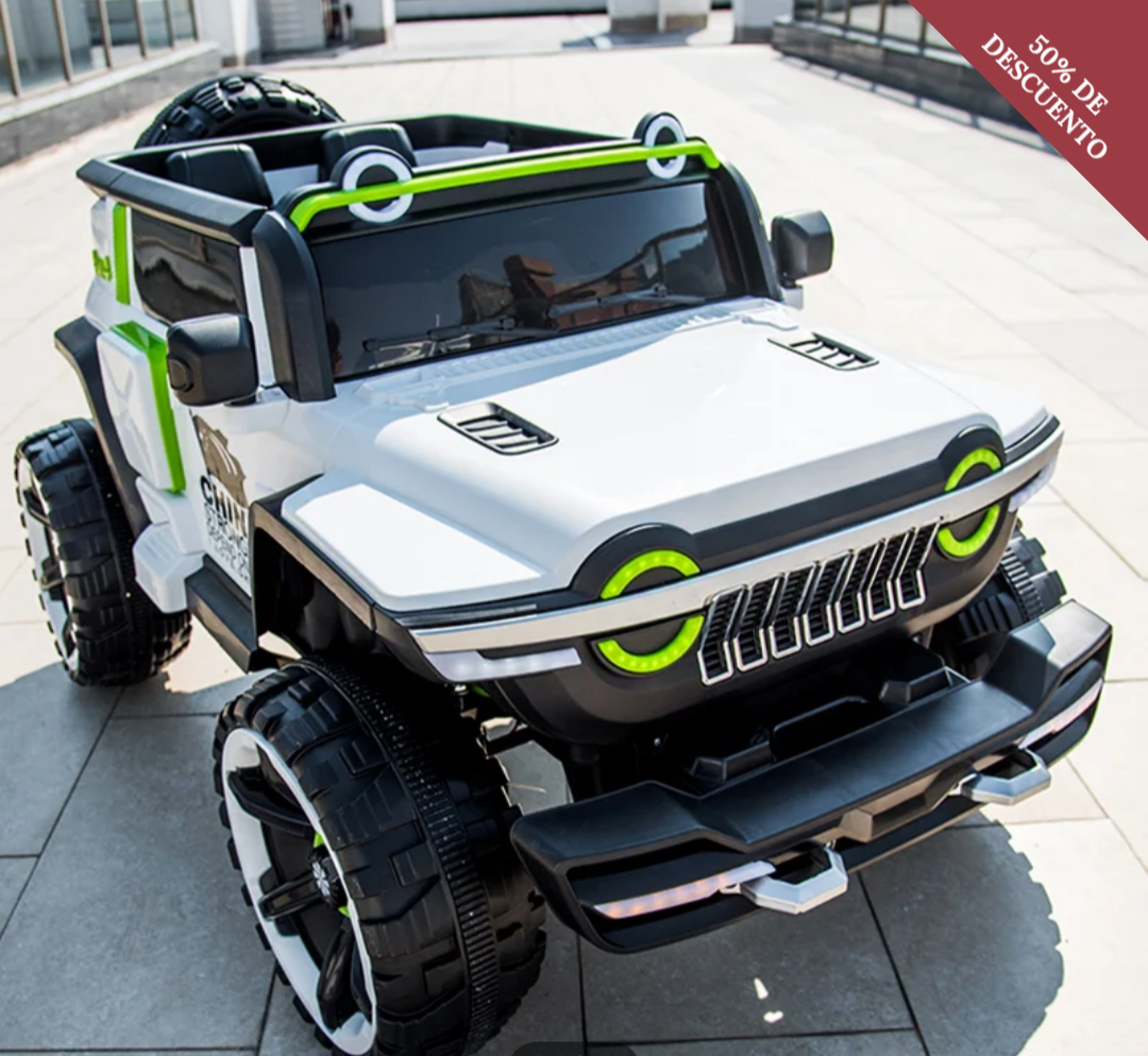 Coche eléctrico para niños, tanque de cuatro ruedas 4WD -road 300, juguetes para