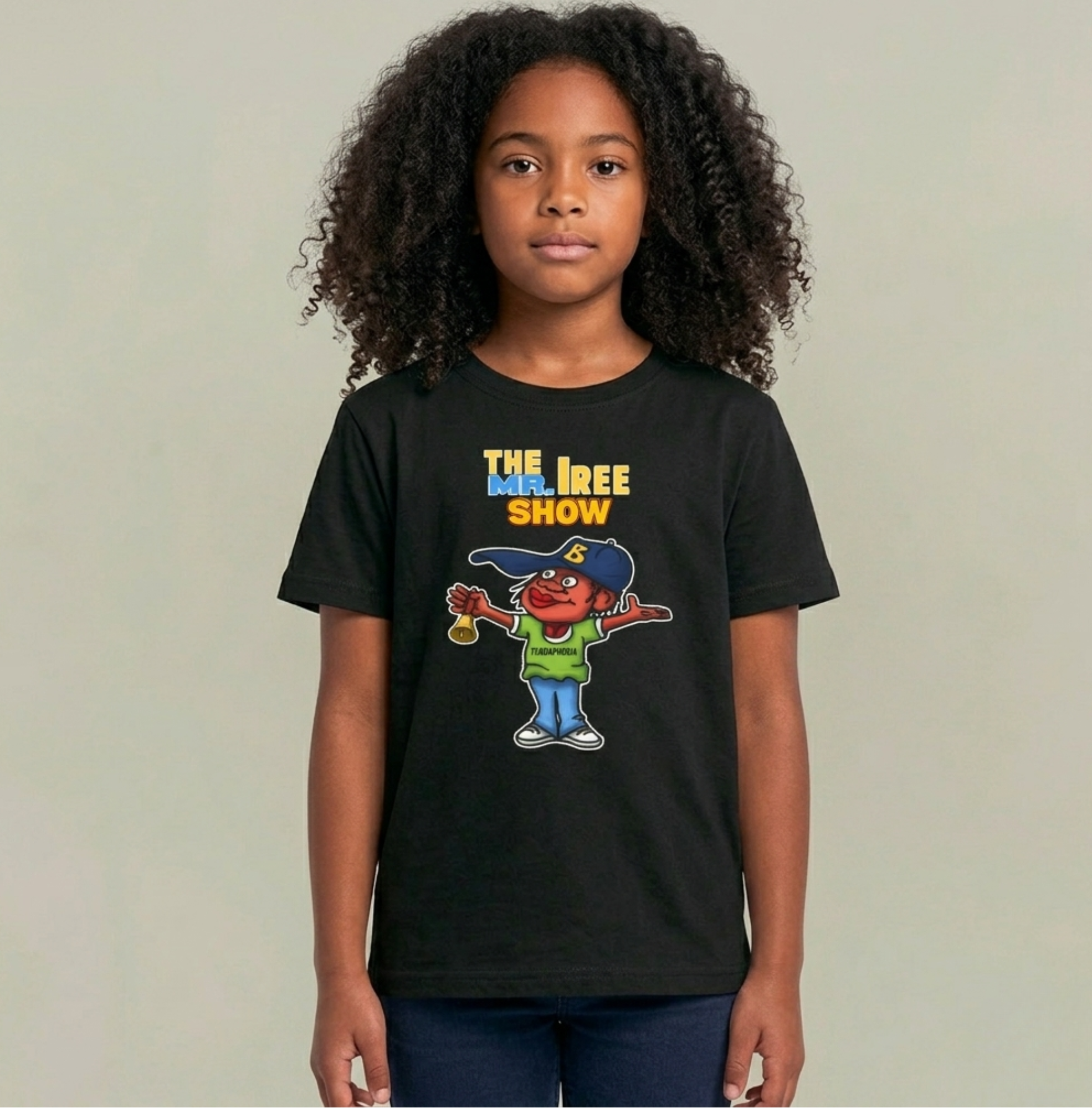 Kids Fine Jersey Tee - "The Mr. Iree Show" It's IREE Mon