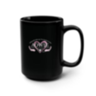 "AOWIE" Black Mug