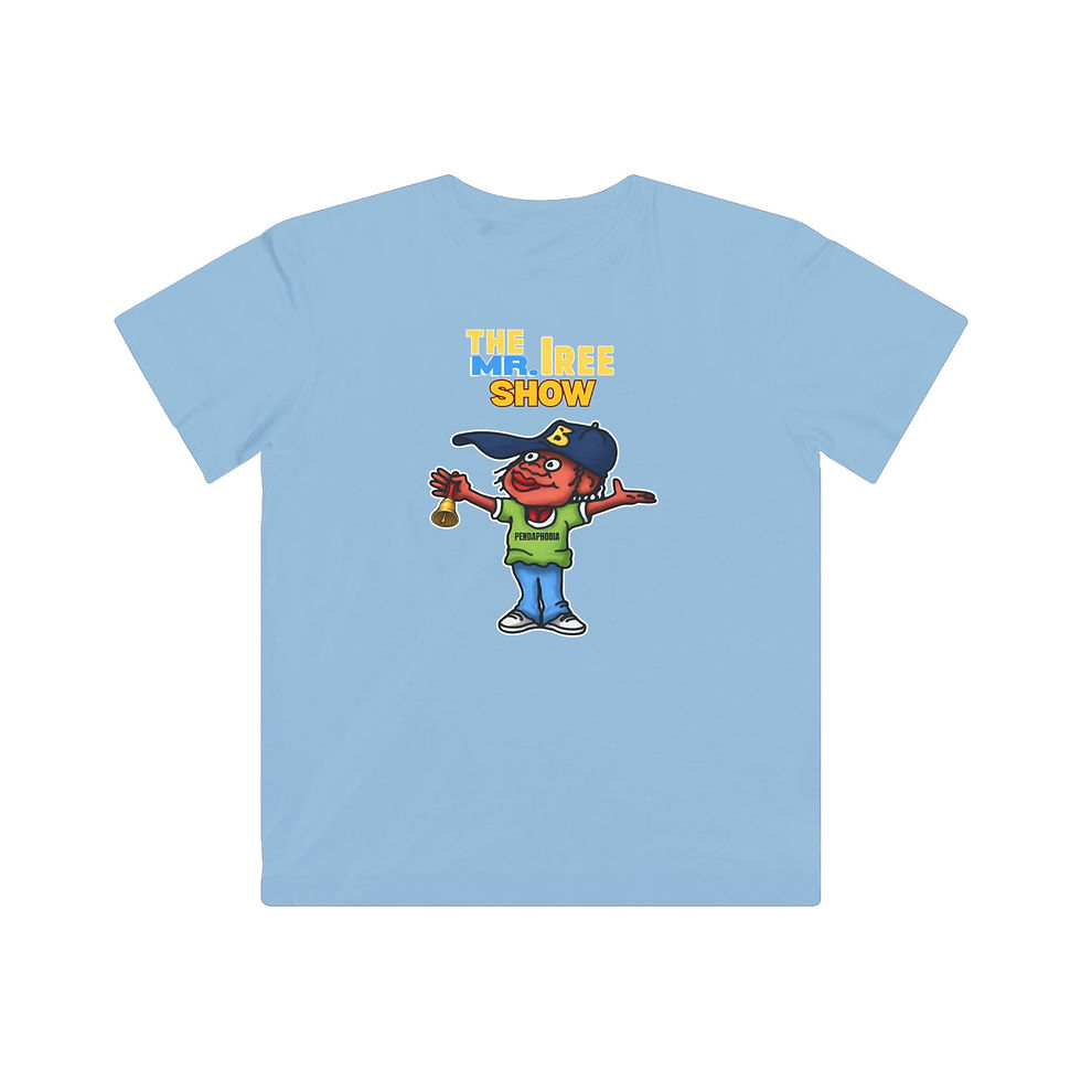 Thumbnail: Kids Fine Jersey Tee - "The Mr. Iree Show" It's all good!