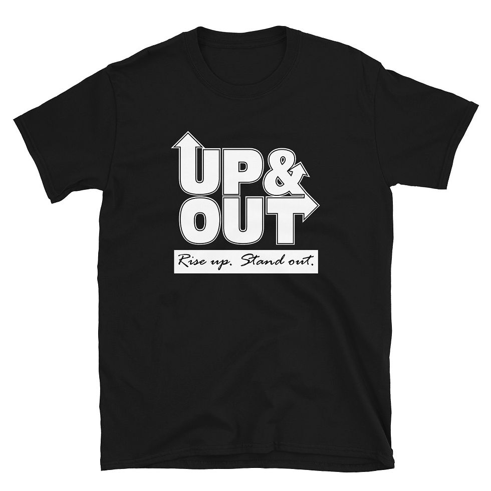 Thumbnail: RISE UP STAND OUT Basic T-Shirt