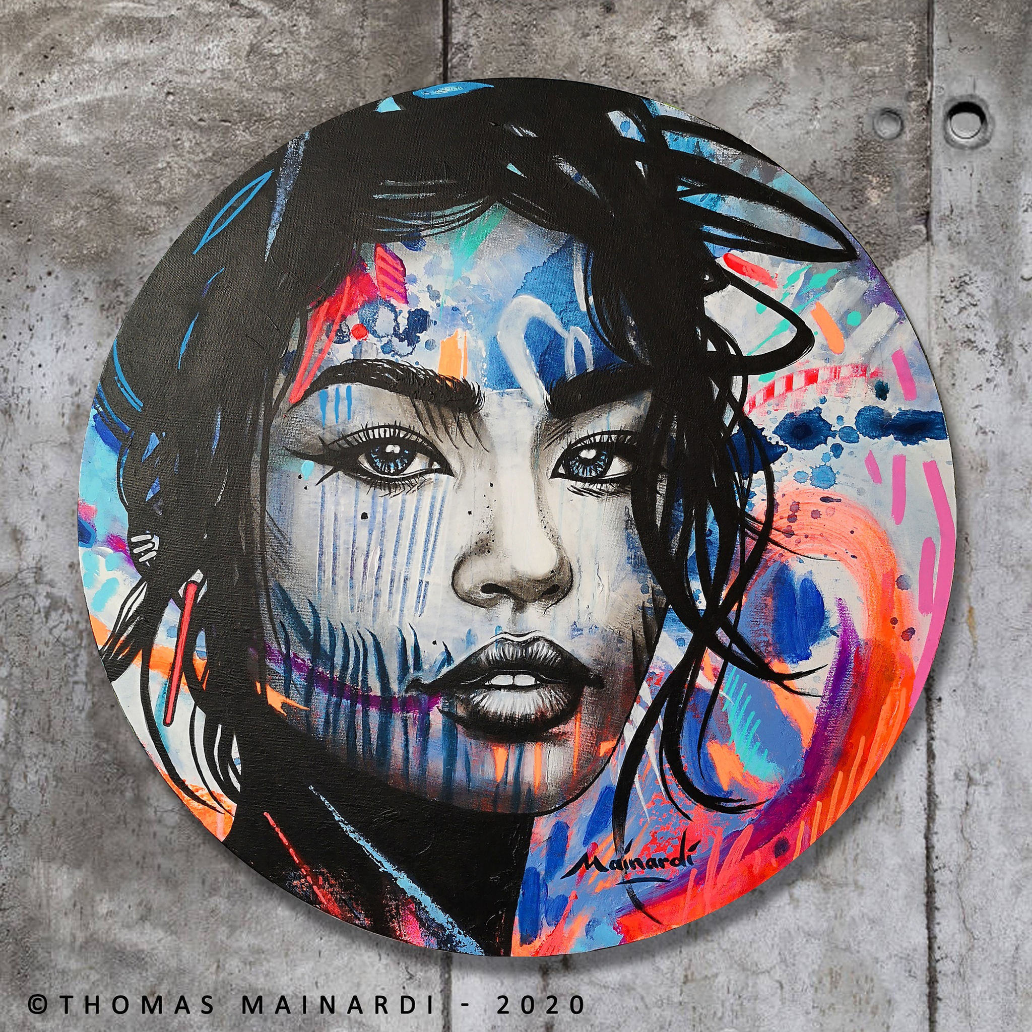 Œuvre originale "LES STIGMATES DE L'AMAZONE"