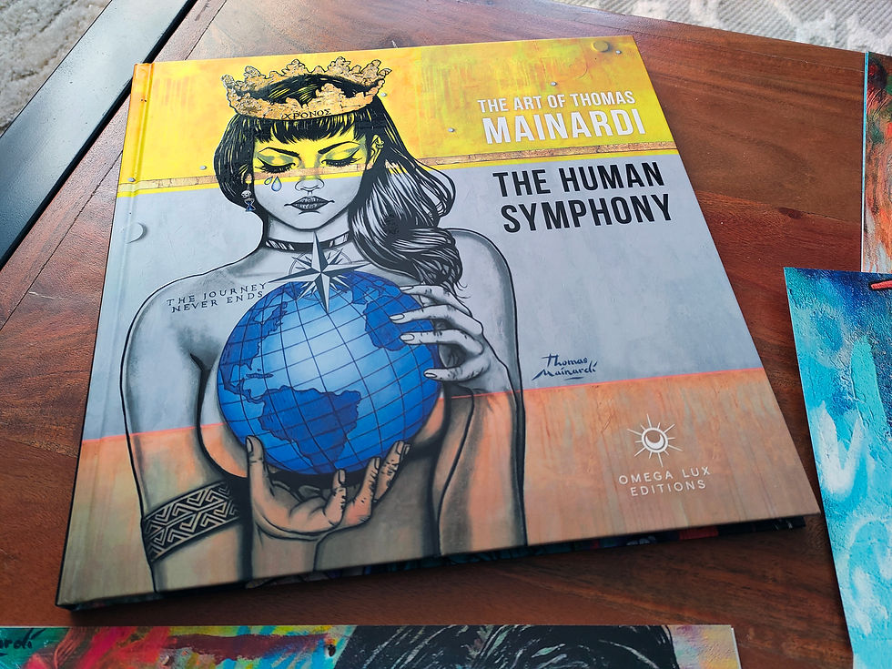 Miniature : PACK PROMO : ART CALENDAR 2024 + LIVRE / MONOGRAPHIE "THE HUMAN SYMPHONY"