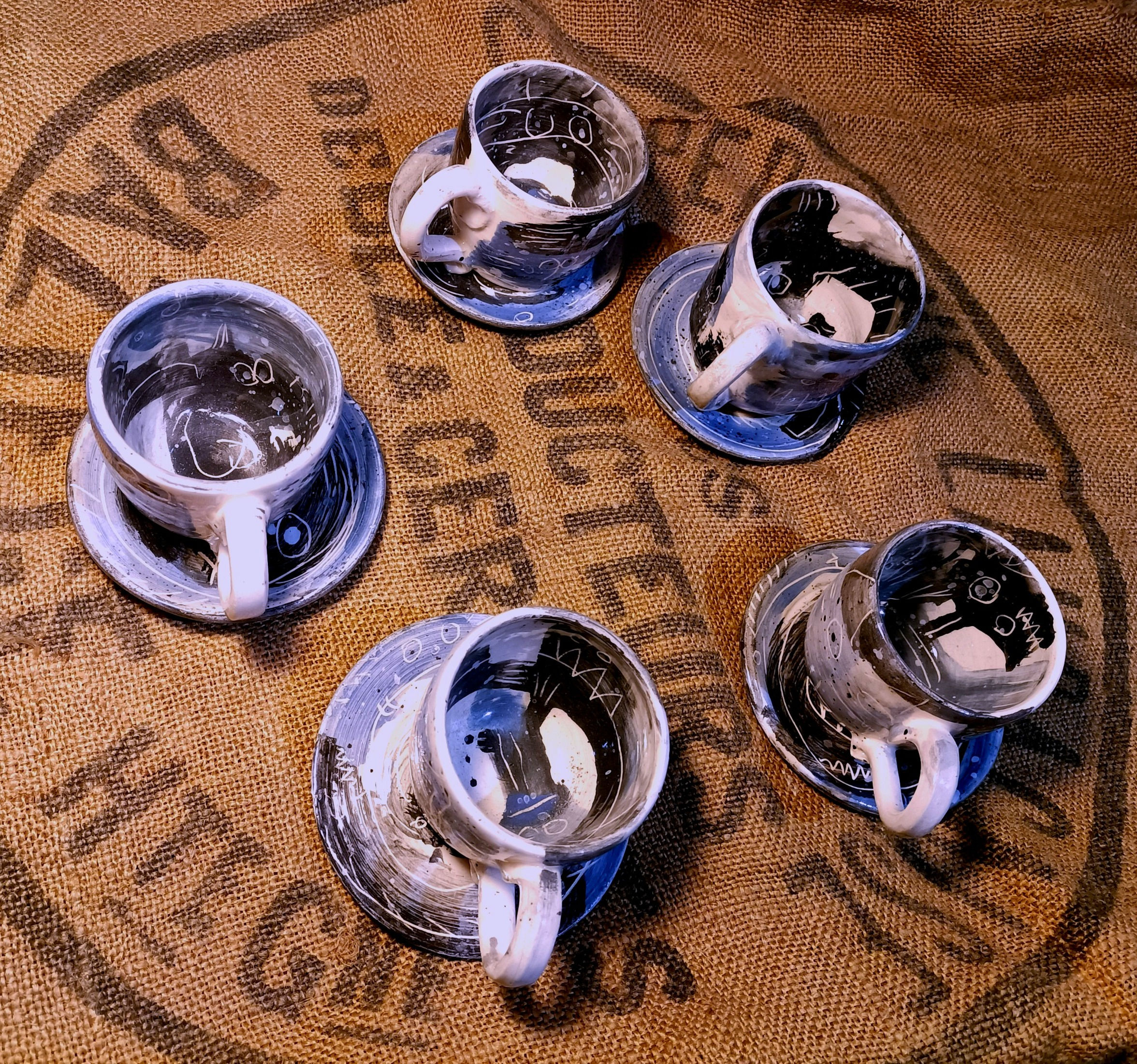 Grandes Tasses, diam 7cm