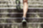 running up staris