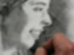 Adding charcoal to a portrait
