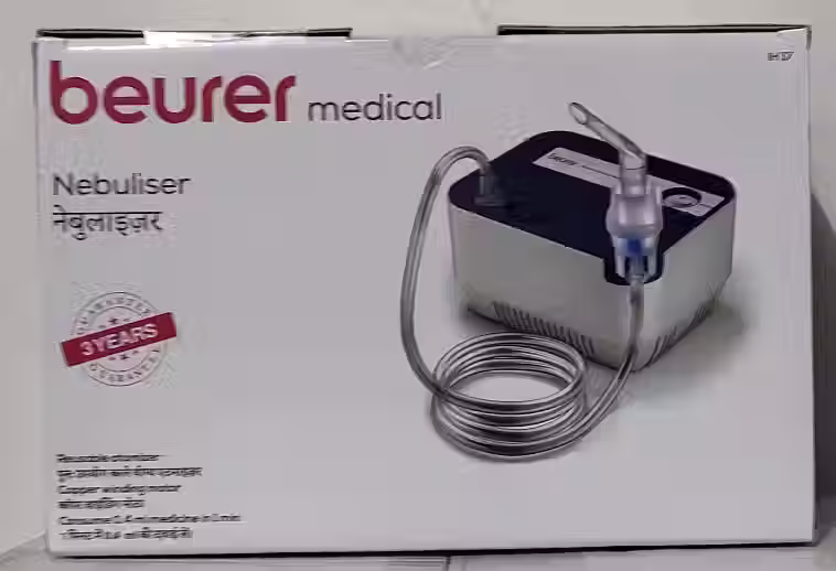 Thumbnail: beurer compressor nebulizer