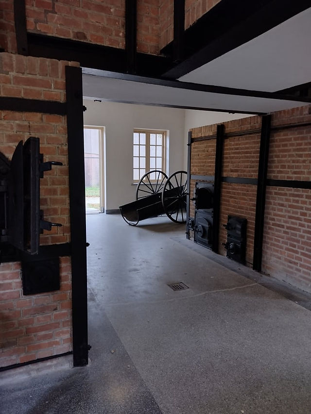 Crematorium, authentiek.