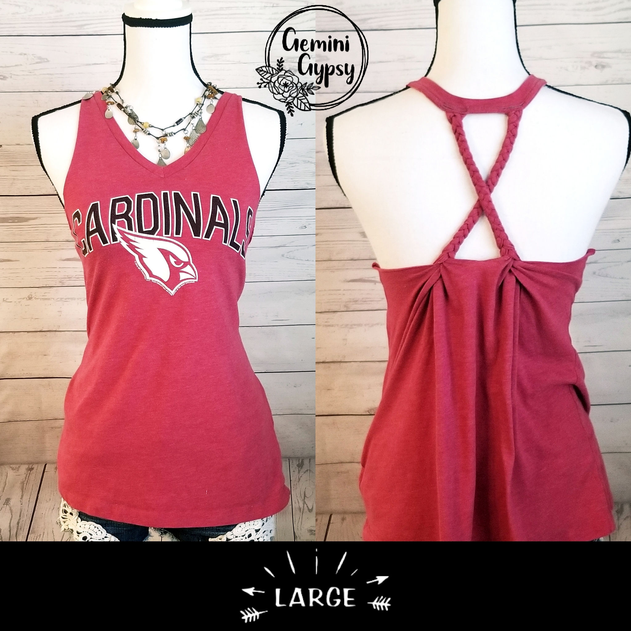 Vintage Worn AZ Cardinals 