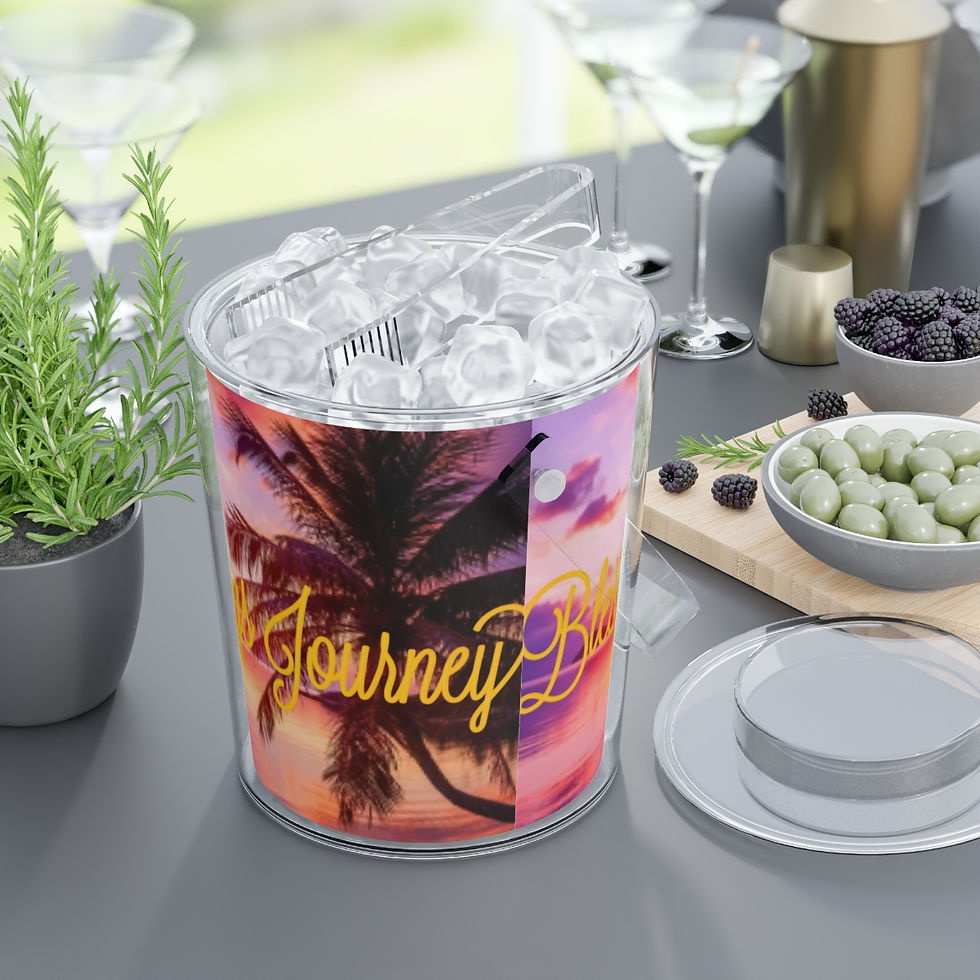 Thumbnail: Blessings Journey Ice Bucket with Tongs