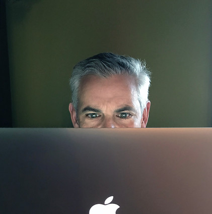Portrait of Jay with laptop