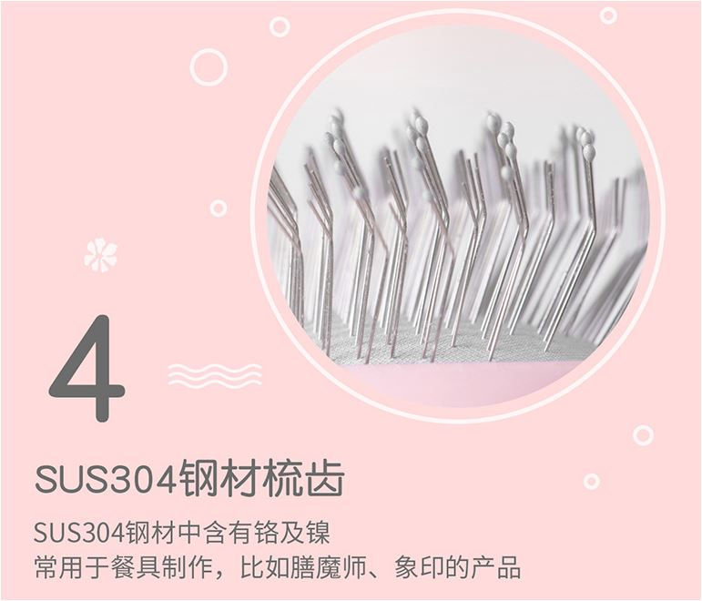 Thumbnail: Pet Comb - Pink 粉红
