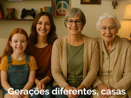 gerações diferentes