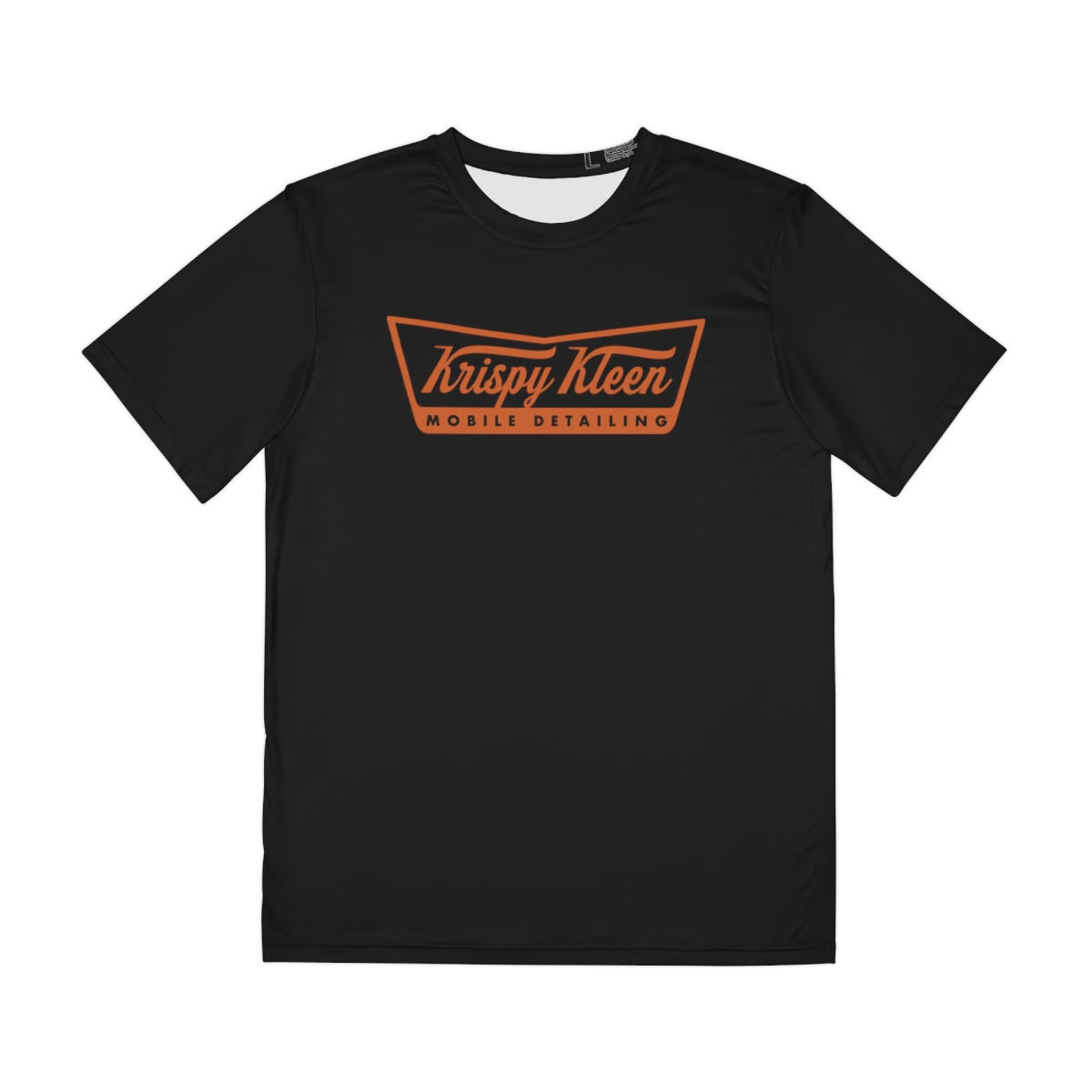 Krispy Kleen unisex smooth-touch tee - Black & Orange