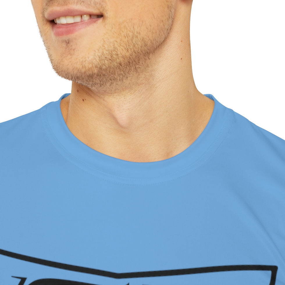 Thumbnail: Krispy Kleen unisex smooth-touch tee - Blue