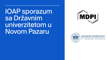 Državni univerzitet u Novom Pazaru se pridružio MDPI IOAP programu