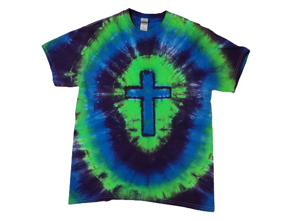 Make a Cross Shirt with Circular Lines