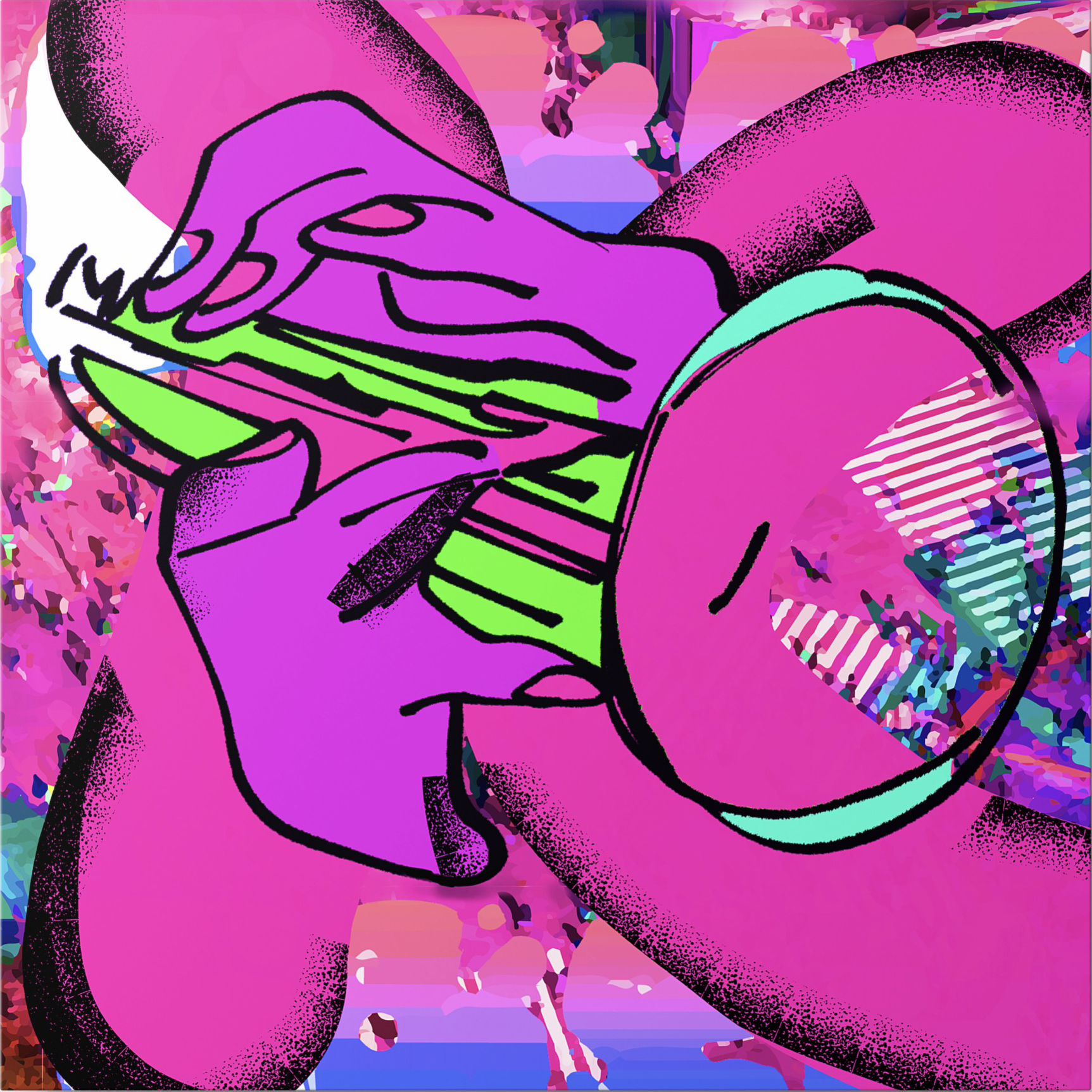 ナカミツキ / Vortex-Pink-