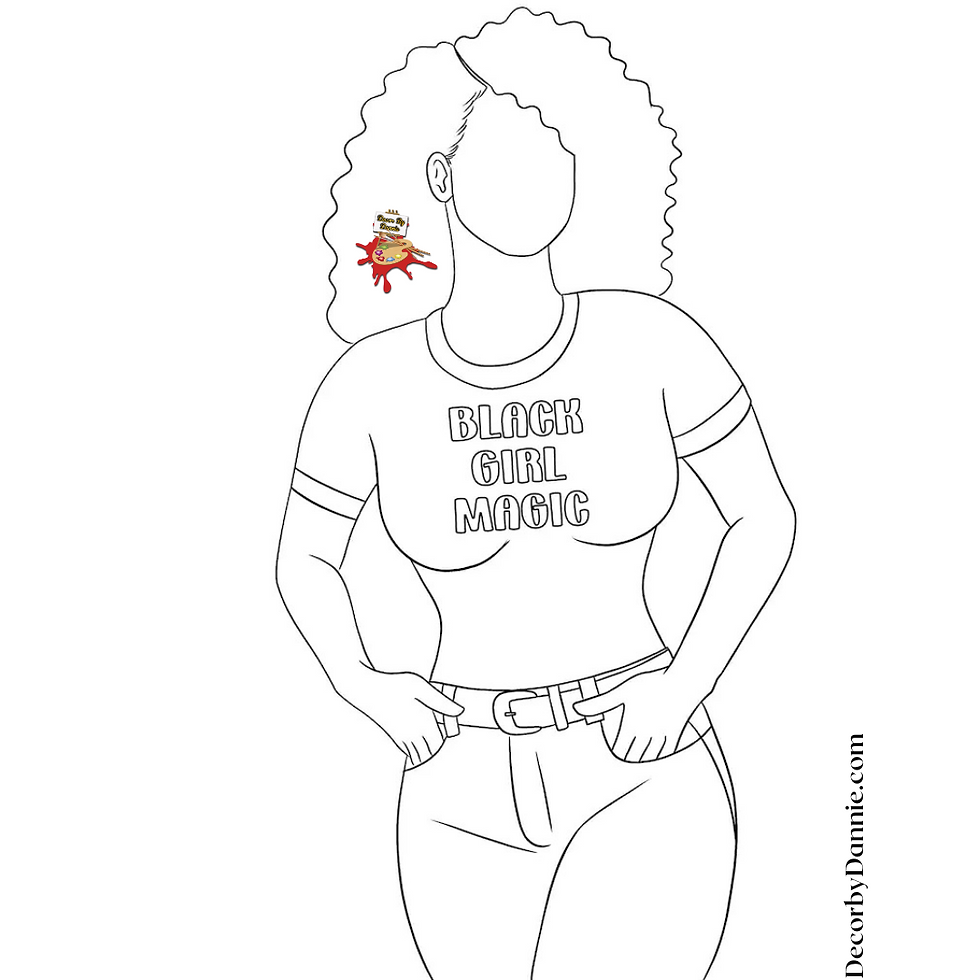 Black Girl Magic Decor By Dannie