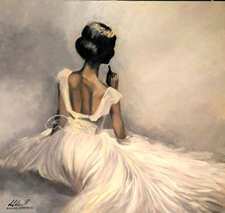 Sylfida I, 120x130 cm
