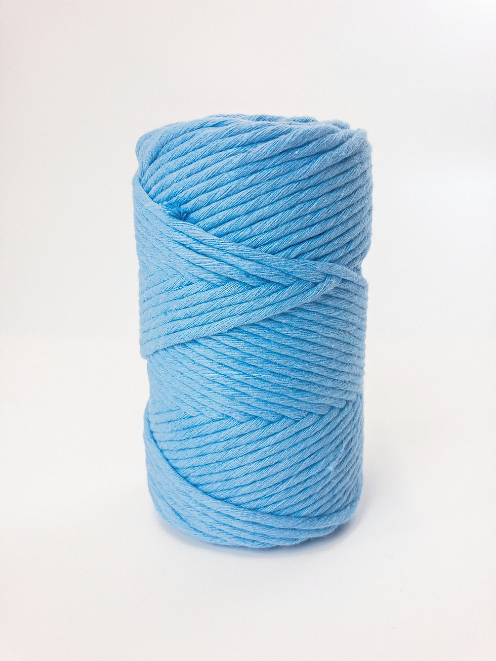 Thumbnail: 100 Meter 3mm Macramé Cord  Single Ply Recycled - Dream Come Blue
